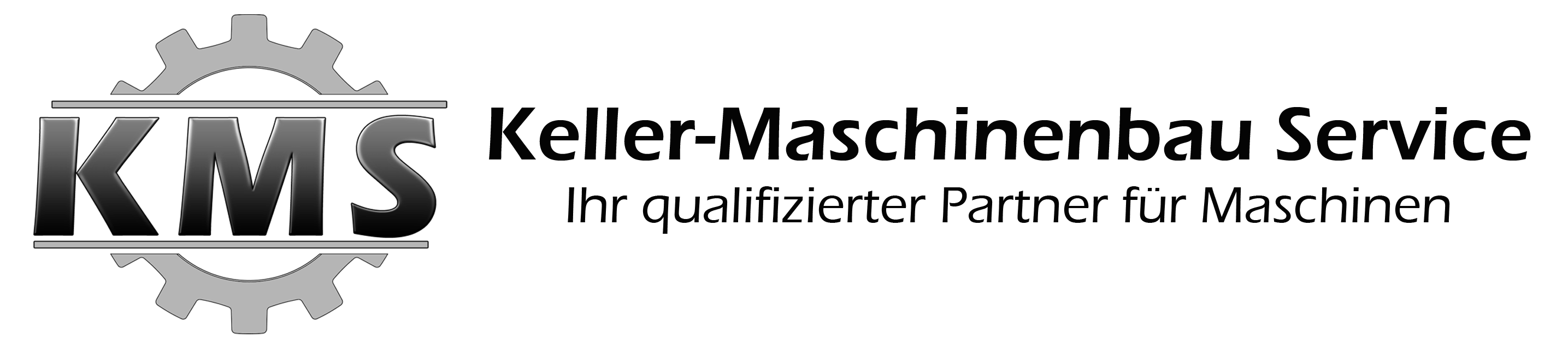 Keller Maschinenbau Service Logo mit Schrift
